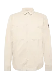 Belstaff - Outpost Shirt Cotton Herringbone Black - Vabaaja s&auml;rgid - M