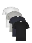 Lindbergh - 4Pk Basic Tee S/S - L&uuml;hikeste varrukatega - L