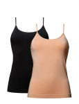 Danish Endurance - Bamboo Strap Top (Women) 2-Pack - Varrukateta - XL/XXL