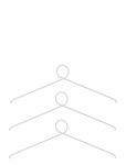 Nordic Function - Loop It B&oslash;jler, 3 Stk - Riidepuud - ONE SIZE