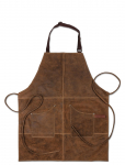 Scandinavian Home - Apron Vintage Leather - P&otilde;lled - L:76CM