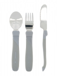 Twistshake - Twistshake Learn Cutlery Stainless Steel - S&ouml;&ouml;giriistad - ONE SIZE