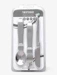 Twistshake - Twistshake Learn Cutlery Stainless Steel - S&ouml;&ouml;giriistad - ONE SIZE