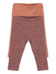Pippi - Leggings W.aop (2-Pack) - Retuusid - 62
