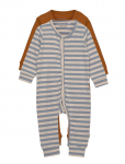 Minymo - Jumpsuit Ls (2-Pack) - Pikkade varrukatega bodid - 92
