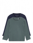 Minymo - Blouse Ls (2-Pack) - Pikkade varrukatega T-s&auml;rgid - 92