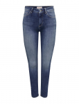 ONLY - Onlblush Mid Sk Ank Rw Dnm Rea194 Noos - Kitsad - XS x 34