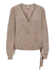 ONLY - Onlmia L/S Wrap Cardigan Rp Knt - Kardiganid - S