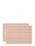 S&ouml;dahl - D&aelig;kkeserviet 33X48 2-Pk Statement Stripe Rose - Lauamatid - 33X48CM x 48