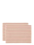 S&ouml;dahl - Placemat 33X48 2-Pck Statement Stripe Rose - Lauamatid - 33X48CM x 48