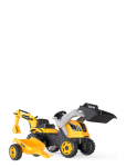 Smoby - Builder Max Tractor + Trailer - Ehitusautod - ONE SIZE