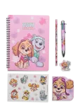 Paw Patrol - Paw Patrol Girls, Writing Set With Multi-Col. Pen - K&auml;sit&ouml;&ouml;komplektid - ONE SIZE