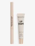 Revolution Beauty London - Revolution Lip Shape Kit Brown Nude - Huulepliiatsid - 9 ml