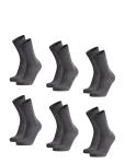 Danish Endurance - Bamboo Crew Socks 6-Pack - Tavalised sokid - 39-42