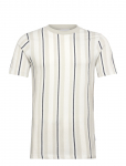 Lindbergh - Towel Striped O-Neck Tee S/S - L&uuml;hikeste varrukatega - L