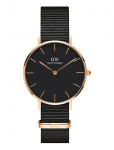 Daniel Wellington - Petite 32 Cornwall Rg Black - Analoogkellad - 32 mm