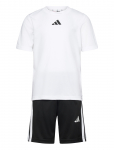 Adidas Sportswear - J Tr-Es 3S Set - Komplektid l&uuml;hikeste varrukatega T-s&auml;rgiga - 164