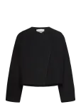 Malina - Elia Cropped Wool Blend Jacket - Villased jakid - M