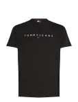 Tommy Jeans - Tjm Reg Linear Logo Tee Ext - L&uuml;hikeste varrukatega - L