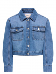 Kids Only - Koglumi Ls Jacket Dnm Pim Noos - Teksa ja velvet - 122