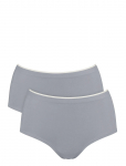Sloggi - Sloggi Go Sense Highwaist 2P - K&otilde;rge v&ouml;&ouml;kohaga alusp&uuml;ksid - XL