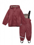 Mikk-line - Pu Rain Set W. Fleece/Susp. 104 - Vihmariiete komplektid - 74