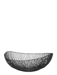 Serax - Basket Oval Black Meo - Dekoratiivsed vaagnad - ONE SIZE