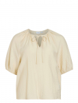 Vila - Viclo 2/4 V-Neck Top - Noos - L&uuml;hikeste varrukatega - 34