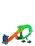 Hot Wheels - Monster Trucks Sharks Vs. Dinos Dragon Destruction Playset & 2 Toy Trucks - V&otilde;idus&otilde;idurajad - ONE SIZE