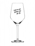 Sand & Soda - Wineglass Wine Me Up - Punase veini klaasid - 48.3 CL