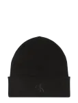 Calvin Klein - Ck Fine Rib Beanie - Kootud m&uuml;tsid - ONE SIZE