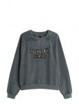 Tommy Jeans - Tjw Bxy Leopard Varsity Crew - Dressipluusid - S