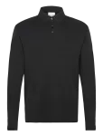 Calvin Klein - Ls Supima Cotton Solid Polo - Pikkade varrukatega - L