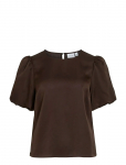 Vila - Viellette 2/4 Satin Puff Top - Noos - L&uuml;hikeste varrukatega - 44