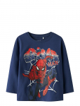 Name It - Nmmalvis Spider Ls Nreg Top Mar - Pikkade varrukatega T-s&auml;rgid - 98