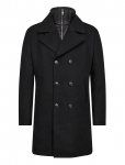 Bruun & Stengade - Bs Nelson Slim Fit Coat - Villased mantlid - L