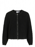 Vila - Vipaza O-Neck L/S Zipper Knit Cardigan - Kardiganid - XXL