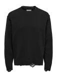 ONLY & SONS - Onstune Rlx Ls Crew Neck Knit - &Uuml;mara kaelusega - XL