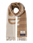 Mads N&oslash;rgaard - Woven Wool Logo Scarf - Talvised sallid - ONE SIZE