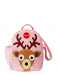 3 Sprouts - 3 Sprouts Lunch Bag, Deer/Pink - Toidukarbid - ONE SIZE
