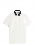 Tommy Hilfiger - Pique Grafic Collar Reg Polo - L&uuml;hikeste varrukatega - XXL