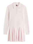 Tommy Jeans - Tjw Script Pleated Sweater Dress - L&uuml;hikesed kleidid - L