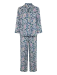 Lauren Ralph Lauren Homewear - Lrl 3/4 Sl. Notch Collar Ankle Pant - Pidžaamad (komplektid) - XS