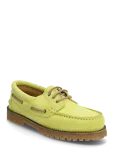Garment Project - Ollie Boat Shoe - Acid Yellow Suede - Purjekingad - 42