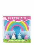 Ooly - Scented Eraser 5 Pcs - Unique Unicorns Strawberry - Kirjatarbed - ONE SIZE