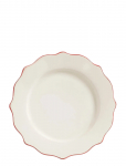 Anna + Nina - Carmine Scalloped Dinner Plate - Praetaldrikud - &Oslash; 27 CM
