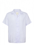 Calvin Klein - Ss Camp Collar Solid Linen Class - L&uuml;hikeste varrukatega s&auml;rgid - XXL