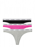 Calvin Klein - Thong 3Pk - Stringid - XL