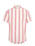 Gant - Reg Cotton Linen Stripe Ss Shirt - L&uuml;hikeste varrukatega s&auml;rgid - XXXL