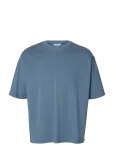 Selected - Slmrelaxaspen 2-Ply Ss O-Neck Noos - L&uuml;hikeste varrukatega - S